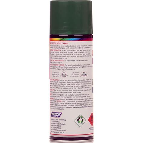 Motortech Enamel Spray Paint Brunswick Green 250g Mt015 Motortech Repco Australia