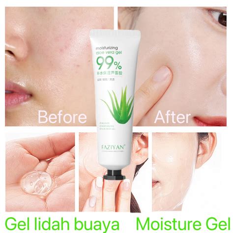 Jual [cod] Faziyan Aloe Vera Gel Gel Lidah Buaya 99 Soothing Gel Moisture Gel Perawatan After