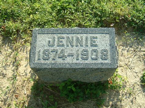 Jennie Kitson Sample 1874 1908 Memorial Find A Grave