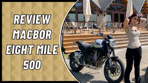 Macbor Eight Mile Scrambler Y Street Review Por Huesca Youtube