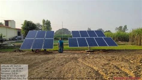 Hp Solar Water Pumping System For Agriculture At Rs Set In