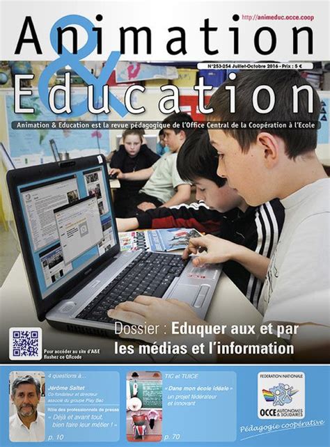 Eduquer aux et par les médias et linformation Animation Education