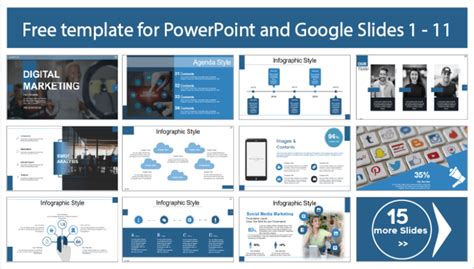 Digital Marketing Template - PowerPoint Templates and Google Slides