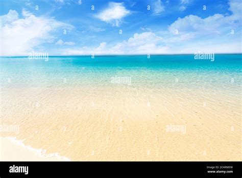 Okinawa Japan Beach Stock Photo Alamy