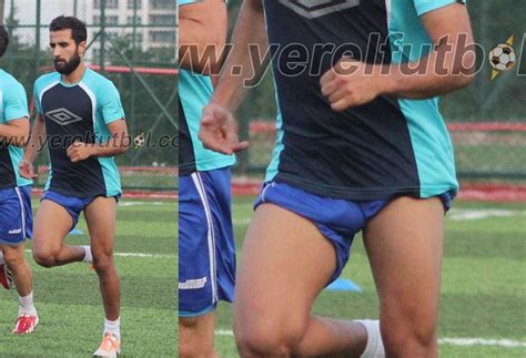 Hot Turkish Footballer With Big Bulge At Training