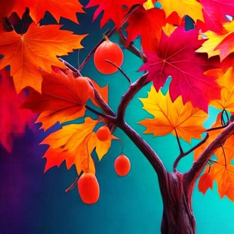 Premium AI Image | Fall leaf autumn wallpaper