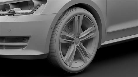 Volkswagen Passat Nms Wheel D Model By Creative Idea Studio