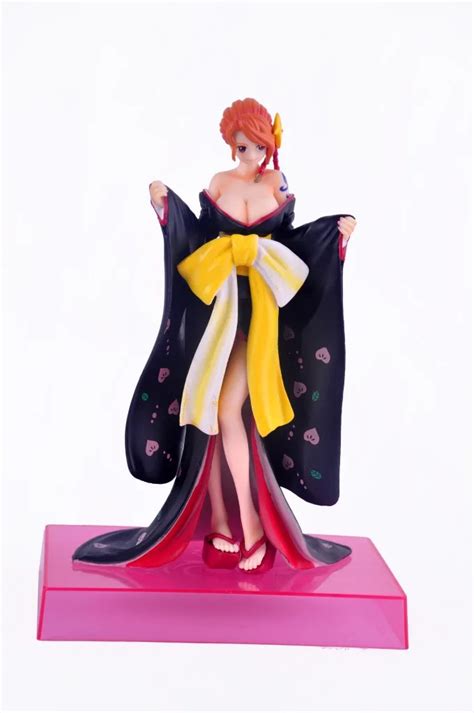 One Piece Action Figures Nami Sexy Kimono Collectible Model Toys One