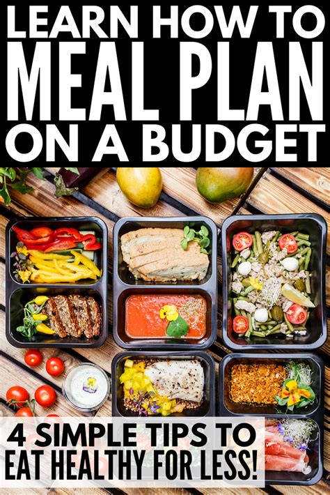 Easy Weekly Meal Plan On A Budget In Simple Steps Meal Prep For