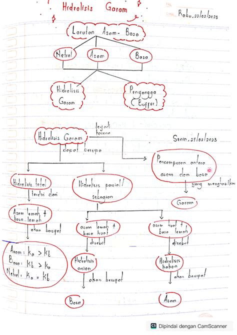 Solution Catatan Kimia Materi Hidrolisis Garam Kelas Xi Mia Studypool