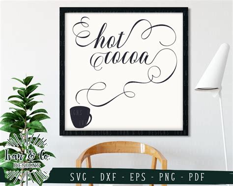 SVG Files Hot Cocoa Svg Christmas Svg Winter Svg Hot Cocoa Etsy