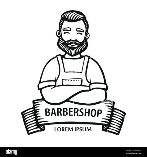 Hombre Barbero Dibujo Animado Fotografías E Imágenes De Alta Resolución