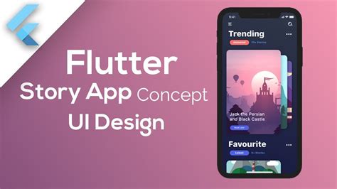 Flutter Story App Ui Concept Speed Code Youtube