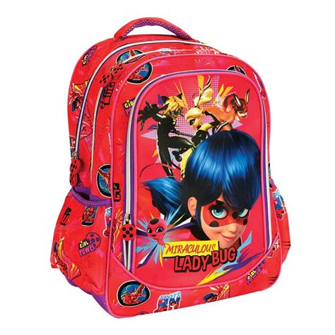 Miraculous Ladybug Rose Backpack 45 Cm Satchel