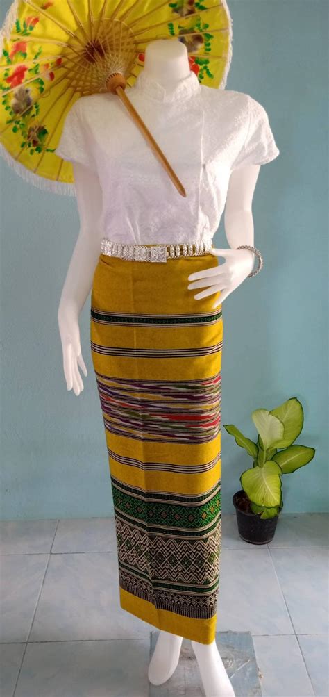 Thai Tradition 100 Cotton Woman Wrap Sarong Etsy