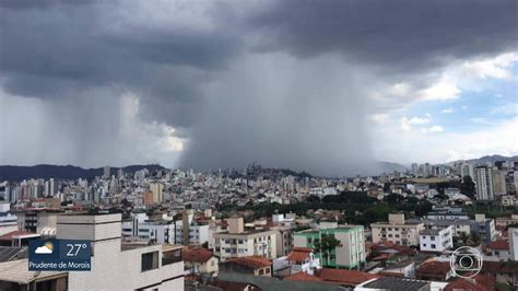 Previsão é de mais chuva para Belo Horizonte e Região Metropolitana