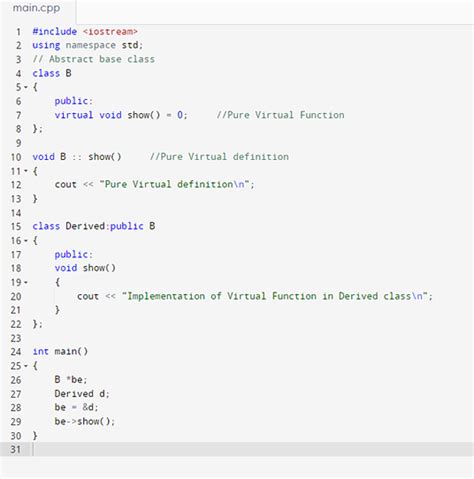 Understanding Abstract Class In C With Example Code