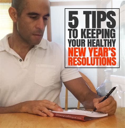 5 Tips to Keeping Your Healthy New Year’s Resolutions