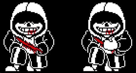 Dusttale Sans Sprites For My Animation By I Silent I On Deviantart