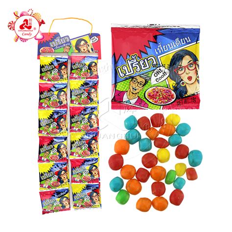 Supply 10d Peeling Mango Fudge Mini Mango Shape Jelly Soft Gummy Candy
