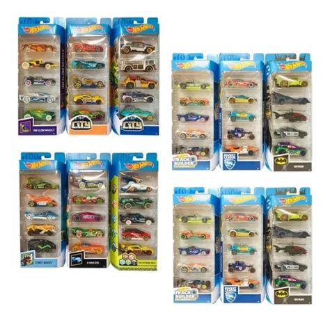 Hot Wheels Pack De 5 Autos Surtido Mattel MercadoLibre