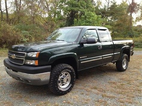 Purchase Used NO RESERVE ONE OWNER 2005 CHEVY SILVERADO 2500HD EXT