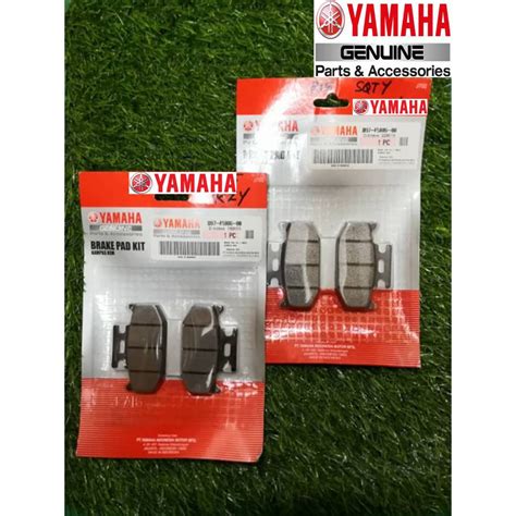 YAMAHA YZF R15 REAR BRAKE PAD KIT 2 100 ORIGINAL FROM HONG LEONG