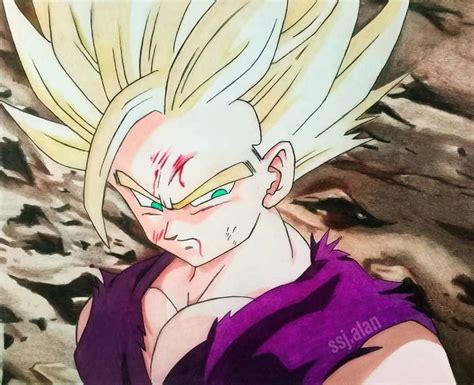 Alan On Instagram Gohan Super Saiyajin 2 Dbs Dbz