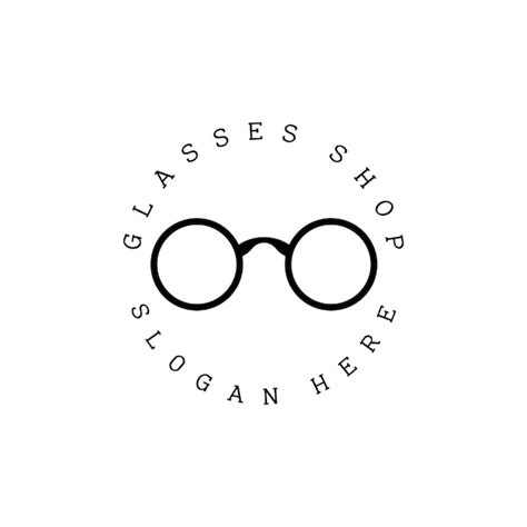 Premium Vector Glasses Logo Design Vector