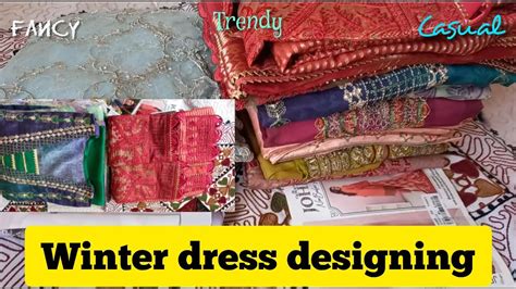 How To Desing Your Winter And Party Dress In Different Wayswinter