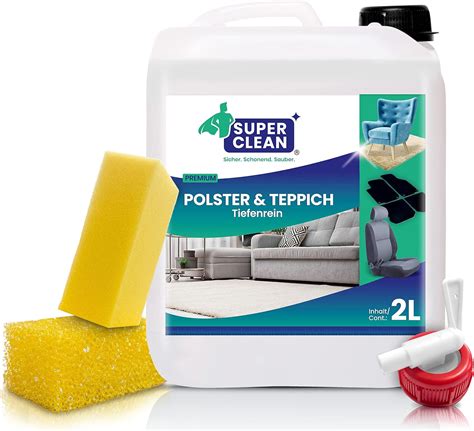 Super Clean Detergente Per Tappezzeria E Tappeti Deep Clean Concentrato