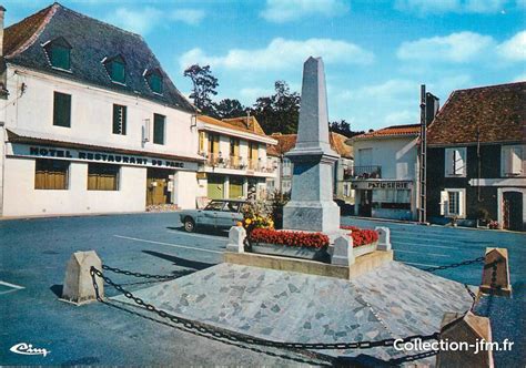 CPSM FRANCE 64 Garlin place de la liberté 64 pyrÉnÉes