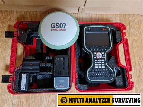 Leica Gs Gnss Rtk Rover Cs Multi Analyzer Surveying