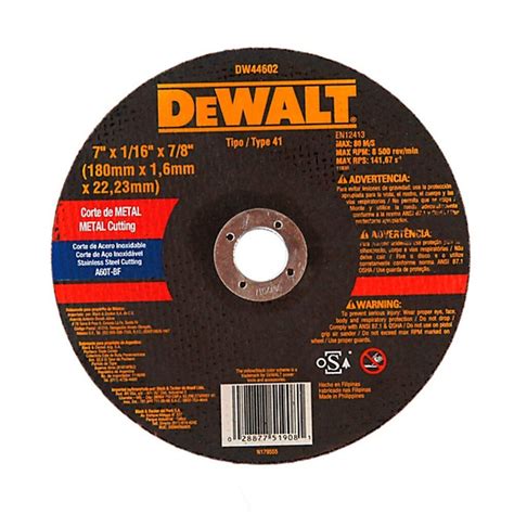 Disco De Corte Para Fierro De Dewalt Distribuidor