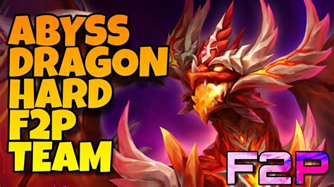 Dragons Abyss Hard F2P Safe Team Summoners War 2024 YouTube