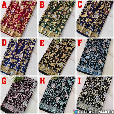 Jual Kain Batik Halus Motif Prada Bakung Serian Warna Dan Motif Prada