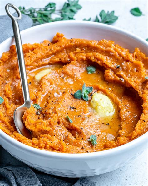 These Healthy Roasted Garlic Mashed Sweet Potatoes Are Delicious Recipe Healthy Potato