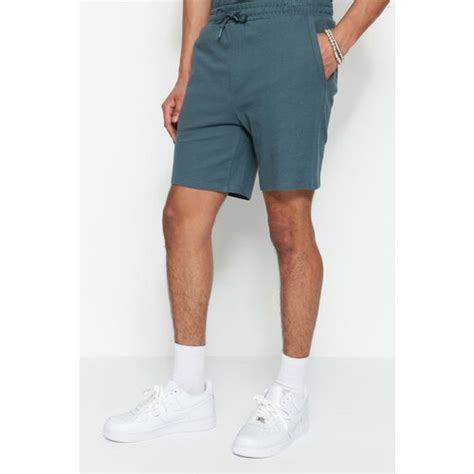 Trendyol Shorts Blue Normal Waist Eponuda