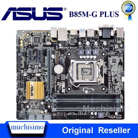 LGA 1150 ASUS B85M-G PLUS настольная материнская плата B85 B85M G Plus ...