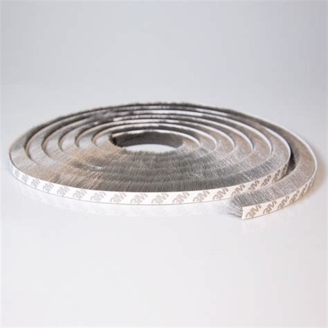 High Density Fuzzy PP Door Brush Strip For Sliding Sash Door Window