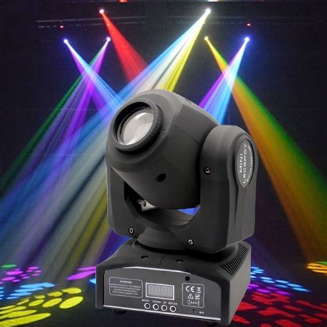 4 Pack 60W RGBW Stage Light LED Spot Moving Head Lights DMX Disco DJ