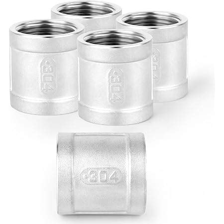 Amazon TAISHER 5PCS 304 Stainless Steel Cast Pipe Fitting