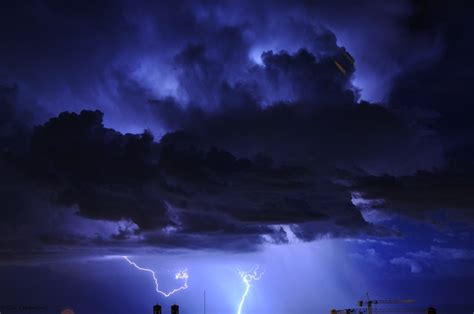 Beautiful and Dramatic Thunderhead Clouds