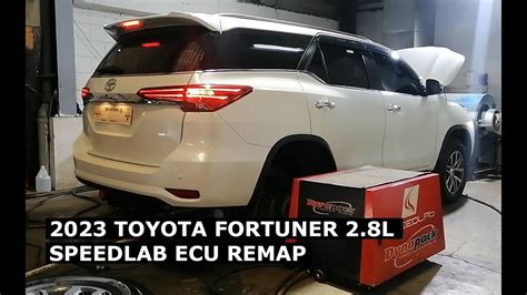 2023 Toyota Fortuner 2 8L SpeedLab ECU Remap Reflash Tuning YouTube