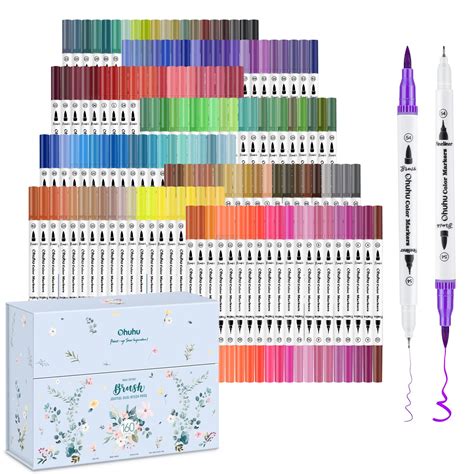 Buy Ohuhu Markers For Adult Coloring Books No Bleeding 160 Colors