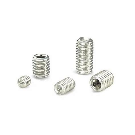 Stainless Steel Allen Grub Screw At Rs 1 50 Piece Allen Grub Screw In