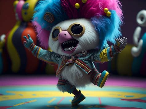 Dancing Plush Toy Stock Illustration Illustration Of Plushietwirl