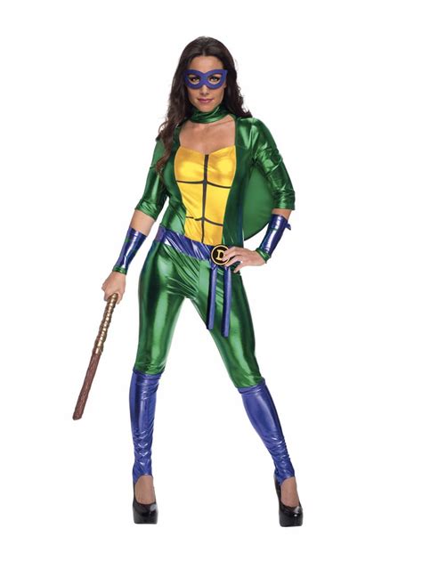 Teenage Mutant Ninja Turtle Best Female Costumes From Spirit Halloween Popsugar Love And Sex