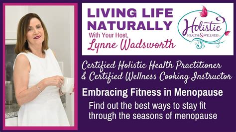 Embracing Fitness In Menopause Fitness Tips For A Healthier You Youtube