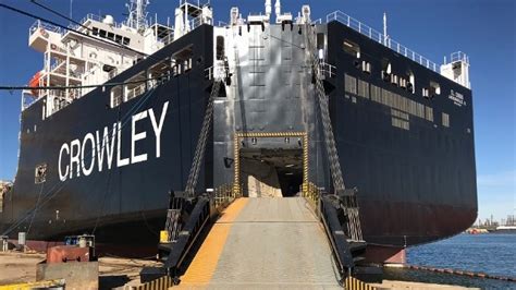 Crowley Takes Delivery Of Lng Fueled Conro